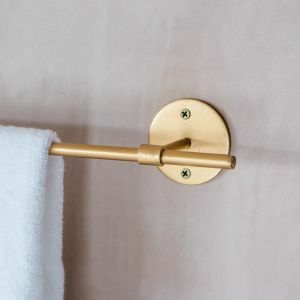 Toro Gold Single Towel Rail