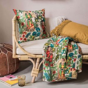 Mexicana Tapestry Print Cushion 
