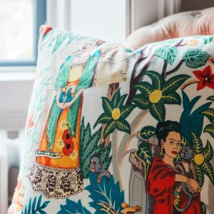 Mexicana Tapestry Print Cushion 