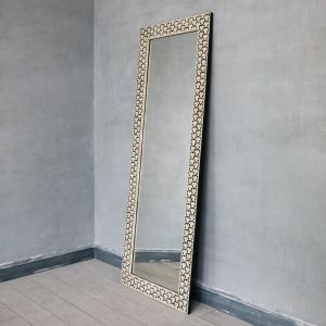 Beaumont Bone Inlay Floor Mirror