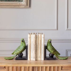 Parrot Bookends