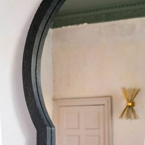 Adrianus Black Wall Mirror