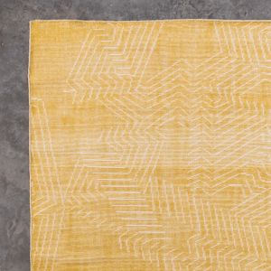 Ochre Hand-Knotted Rug