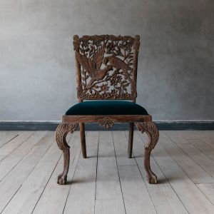 Hand Carved G&G Parrot Chair