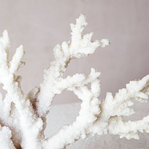 Medium Faux White Coral Tree