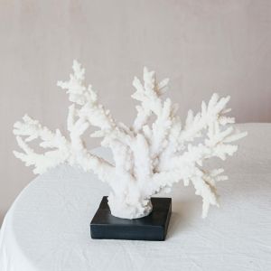 Medium Faux White Coral Tree