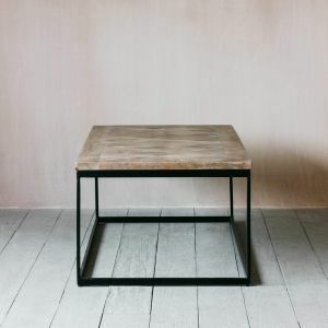 Albie Iron and Wood Coffee Table