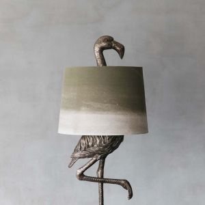 Silver Flamingo Table Lamp