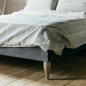 Genevieve Grey Velvet Beds