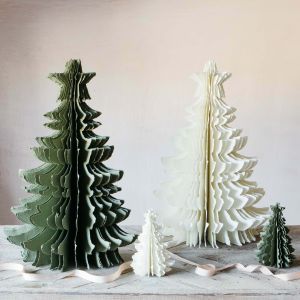 Small Paper Christmas Trees