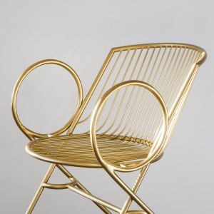 Khanna Gold Chair