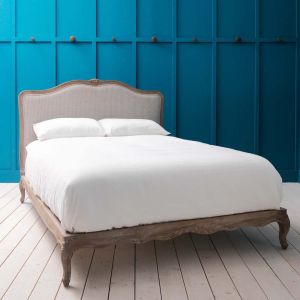 Antoinette Herringbone King Size Bed