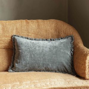 Rectangular Stonewashed Velvet Cushions