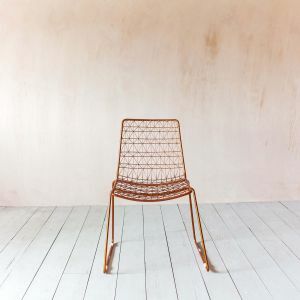 Kaleidoscope Copper Wire Chair