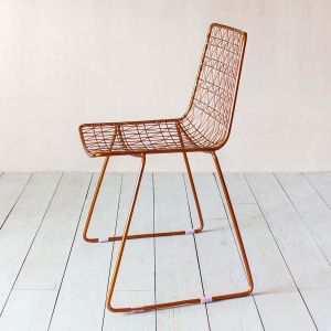 Kaleidoscope Copper Wire Chair