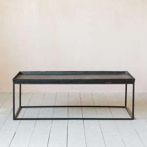 Large Rocco Black Coffee Table