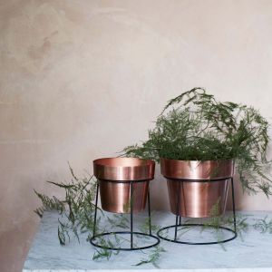 Copper Planters on Stands
