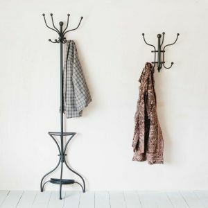 Wall Mounted Iron Coat Stand