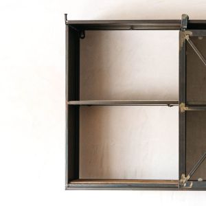 Double Iron Wall Cabinet