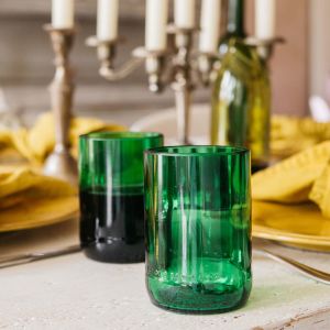 Recycled Bottle Glassware