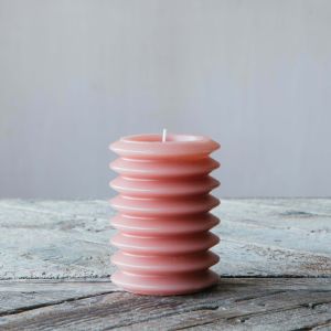 Pink Layered Candles