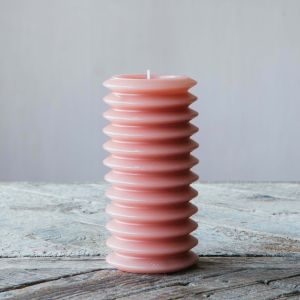 Pink Layered Candles