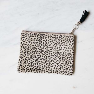 Cheetah Print Clutch Bag
