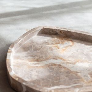 Brown Marble Tray