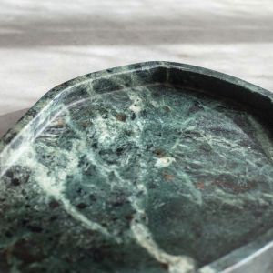 Dark Green Marble Tray