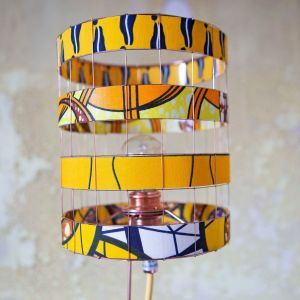 Zuri Yellow Table Lamp