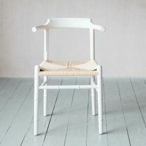 White Elm Wood and Paper Chair