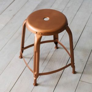 Isaac Copper Stool 