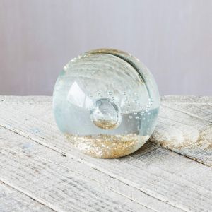 Gold Bubbles Paperweights