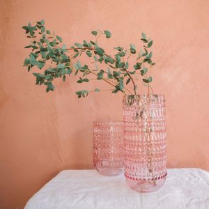 Pink Eva Vases