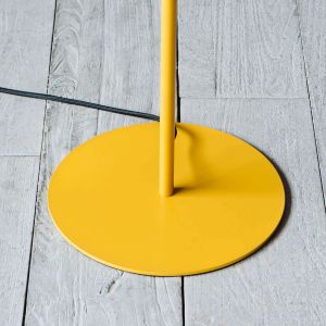 Yellow Bonnet Floor Lamp