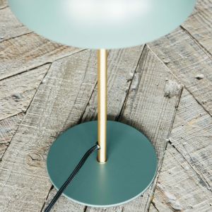 Sea Green Bonnet Lamp