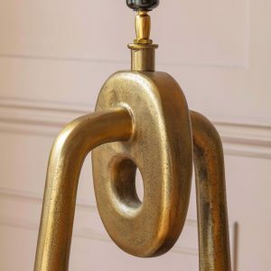 Salma Antique Brass Table Lamp