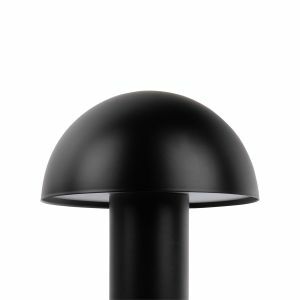Solana Black Dome LED Table Lamp