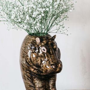 Hippo Flower Vase