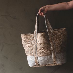 Belle Jute and Lurex Handmade Bag