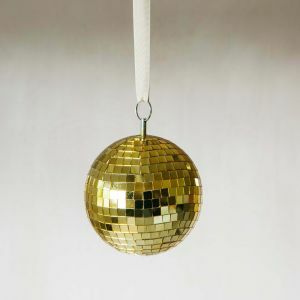 Medium Gold Disco Ball