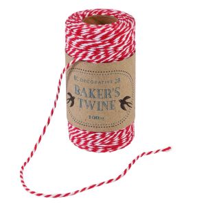 Red and White Twine
