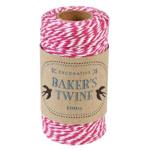 Pink and White Twine