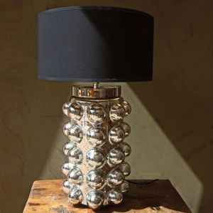 Silver Bobble Table Lamp