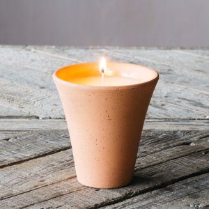Thyme and Mint Potted Candle