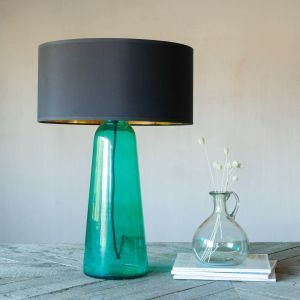 Gianni Tall Turquoise Table Lamp