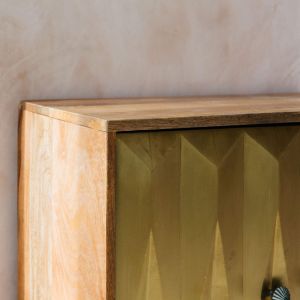Umberto Three Drawer Brass Sideboard 