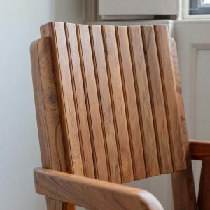 Jones Vintage Wooden Armchair