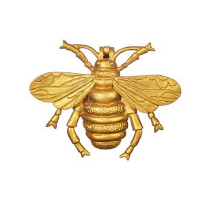 Gold Bee Door Knocker
