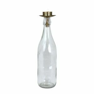 Brass Bottle Top Tealight Holder